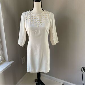 Ann Taylor Ivory Dress 